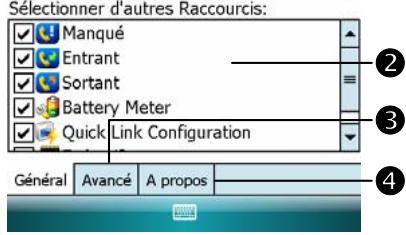 E-TEN M700 - Liens rapides - 5