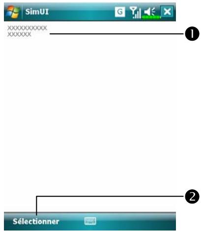 E-TEN M700 - Boîte à outils SIM - 1