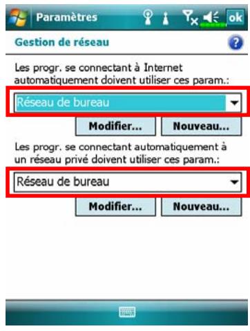 E-TEN M700 - Configurer notre réseau sans fil - 5