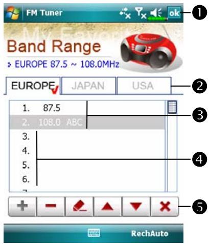 E-TEN M700 - Tuner FM - 3