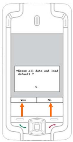 E-TEN M700 - Tapotecz, programmes, utilities puis default settings. - 3