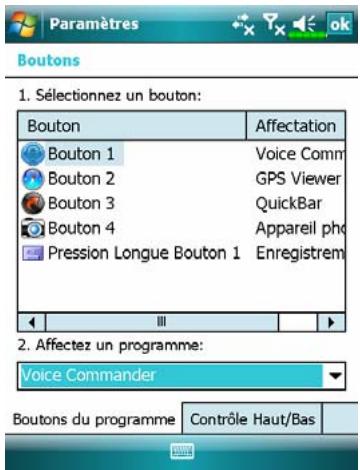 E-TEN X800 - Redéfinir les Boutons de Raccourci - 4