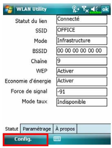 E-TEN X800 - Configurer Notre Réseau Sans Fil - 4