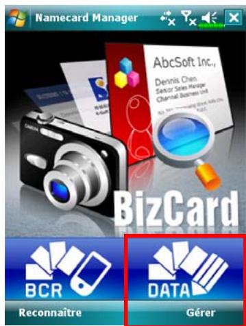 E-TEN X800 - Reconnaître une carte de visite - 2