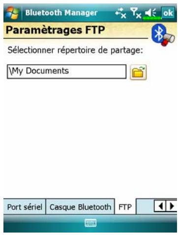 E-TEN X800 - Partage FTP - 1