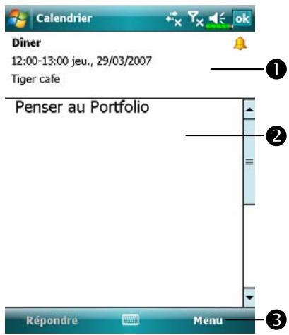E-TEN X800 - Utiliser l'écran Résumé - 1