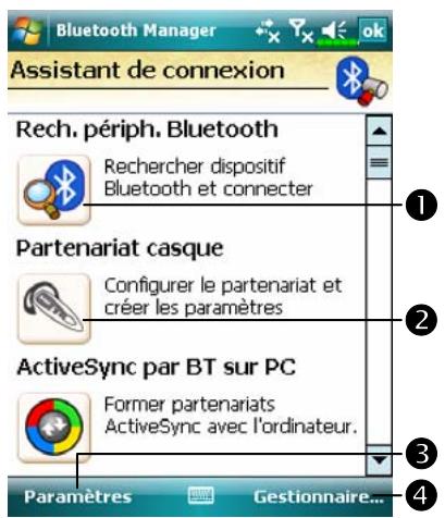 E-TEN X800 - Assistant de Connexion Bluetooth - 1