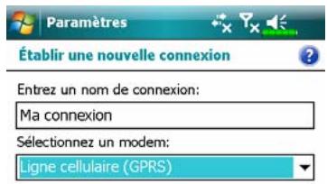 E-TEN X800 - Tapotecz sur 4, Paramètres, l'onglet Connexions, puis Connessione guidata. - 4