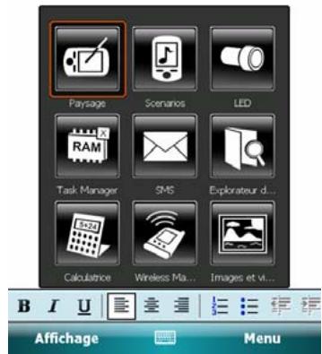 E-TEN X800 - Barre rapide - 2