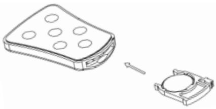 KLIPSCH IGROOVE - Batterij van remote cervangen - 2