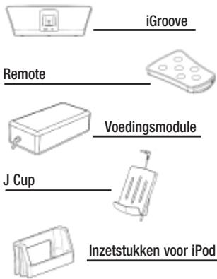 KLIPSCH IGROOVE - INHOUD VAN VERPAKING - 1
