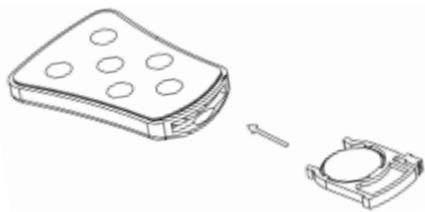 KLIPSCH IGROOVE - Troca da bateria do controle remoto - 2