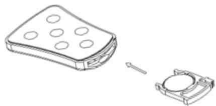 KLIPSCH IGROOVE - Byta fjarrkontrollens batteri - 2