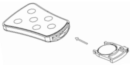 KLIPSCH IGROOVE - Auswechseln der Batterie in der Fernbedienung - 2