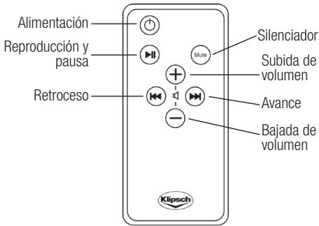 KLIPSCH IGROOVE SXT - Botones del control remoto - 1