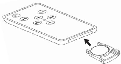 KLIPSCH IGROOVE SXT - Remplacement de la pile de la télécommande - 1