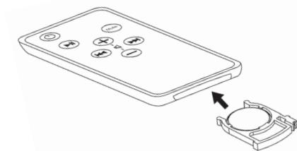 KLIPSCH IGROOVE SXT - Changing the Remote Control Battery - 1