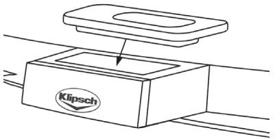 KLIPSCH ROOMGROOVE - Collegamento e ascolto di un iPod - 2