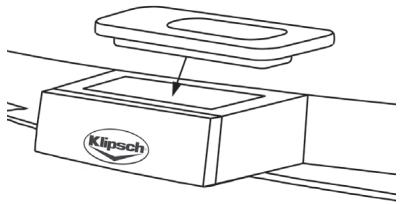 KLIPSCH ROOMGROOVE - Mise en place et écoute d'un ipod - 2