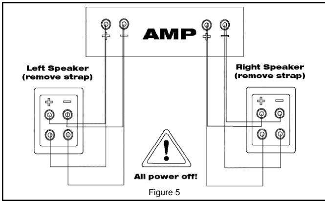 KLIPSCH FLOORSTANDING LOUDSPEAKERS - DE LOS ALTAVOCES AL AMPLIFICATOR: CONSERVACION DE LA POLARIDAD O FASE - 2