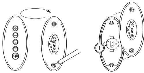 KLIPSCH IFI - Ersetzen der Fernbedienungsbattery - 1