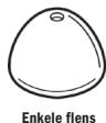 KLIPSCH IMAGE - Oorgels met enkele flens - 1