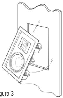 KLIPSCH THX ULTRA2 IN-WALL - Speaker Installation (for New Construction, skip to step #3) - 1