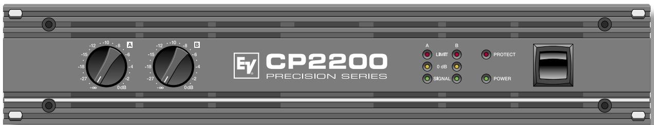 ELECTRO-VOICE CP2200 - INSTALLATION NOTES - 1