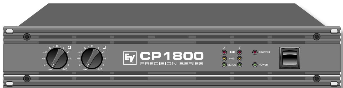 ELECTRO-VOICE CP2200 - MATIÈRES - 1