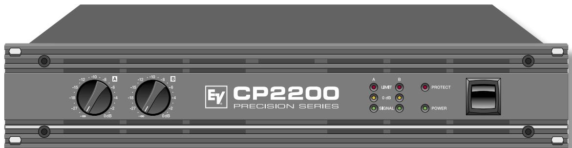 ELECTRO-VOICE CP2200 - MATIÈRES - 2