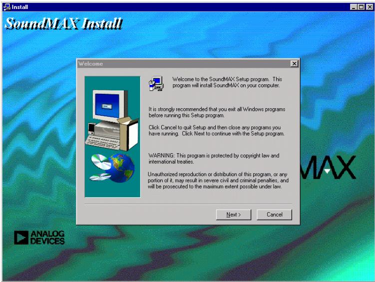 AOPEN AK33 - Installes le pilote de Son Onboard - 1