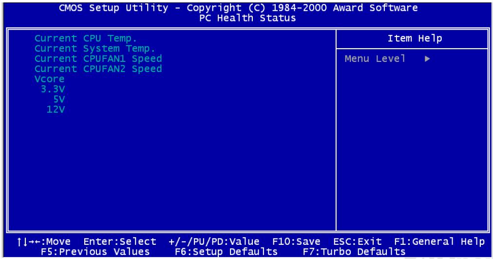 AOPEN AK33 - PC Health Status - 1