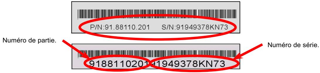 AOPEN AX37PRO - Numéro de Partie et de série - 1