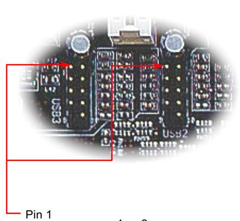 AOPEN AX37PRO - Supporter 2ème &amp; 3ème Port USB - 1