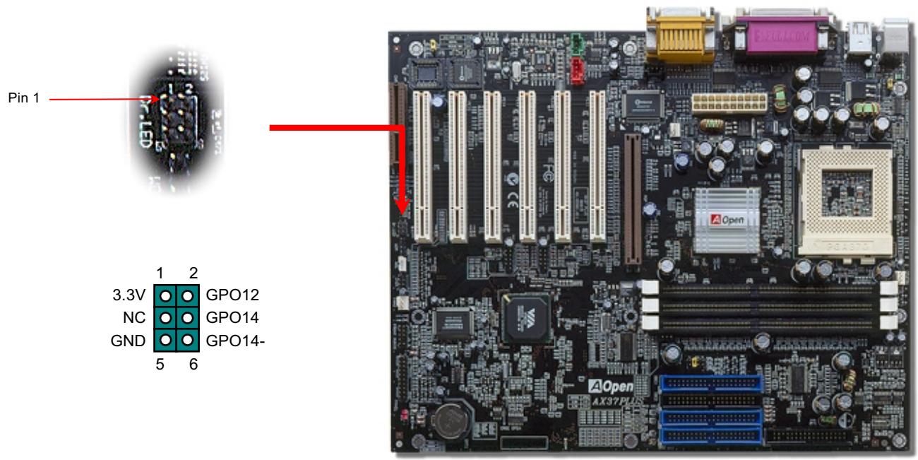 AOPEN AX37PRO - Connecteur Dr. LED (En Option par utiliser) - 1