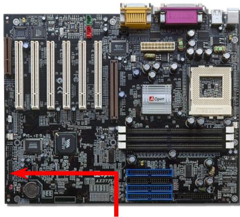 AOPEN AX37PRO - Connecteur Panneau Avant - 1