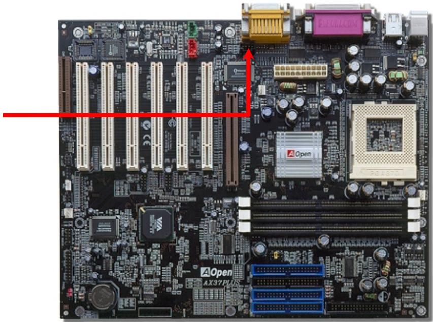 AOPEN AX37PRO - Connecteur CD Audio - 3