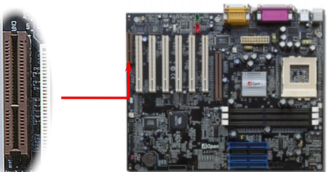 AOPEN AX37PRO - Slot CNR expandu (Riser Communications et Réseau) - 1