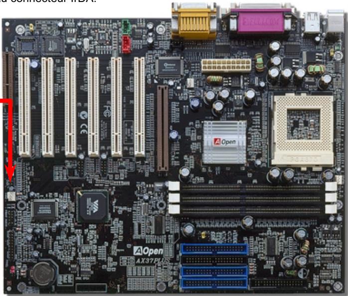 AOPEN AX37PRO - Connecteur IrDA - 3