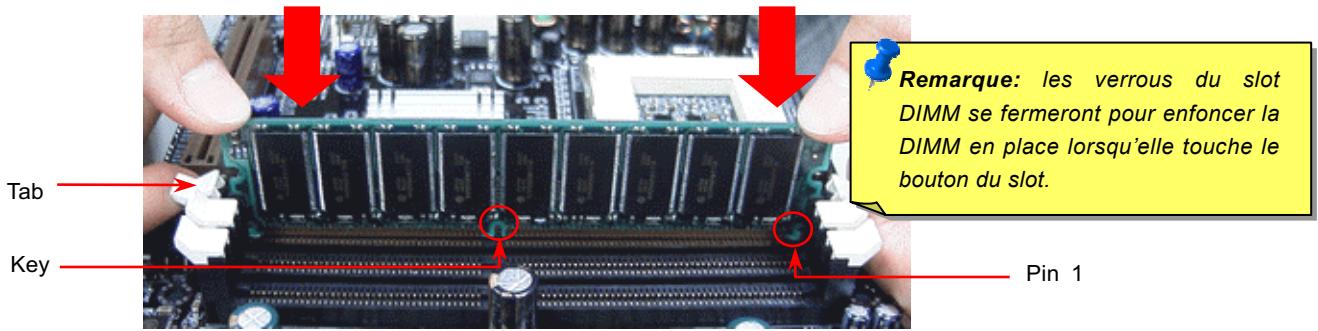 AOPEN AX37PRO - Comment installer les modules Mémoire - 2