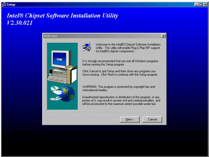 AOPEN AX3S - Éliminez la marque “?” de windows 95/98 - 1