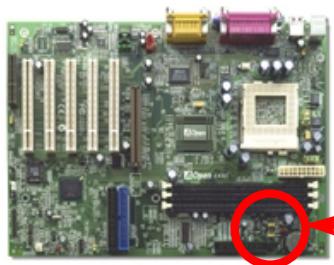 AOPEN AX3S - Jp23/jp29 rapport d'horloge fsb/pci - 1