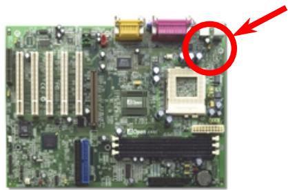 AOPEN AX3S - Fusible réinitialisable - 1