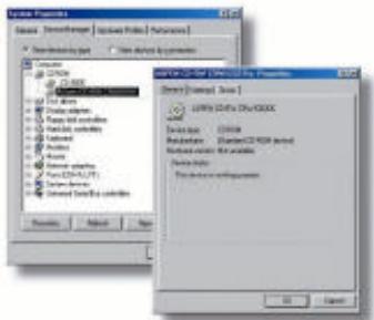AOPEN CRW2440 - Confirmez la version de la puce programmable - 1