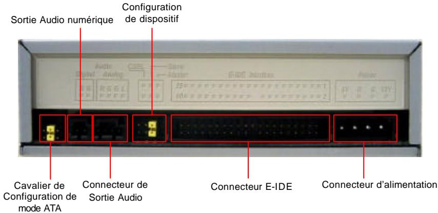 AOPEN CRW2440 - • Orifice d'éjection de secours - 2