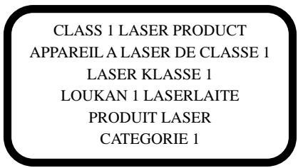 AOPEN CRW5232AAOPRO - L'advertissement de FCC - 1