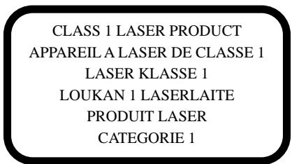 AOPEN DUW160812X0502A - L'avertissement de FCC - 1