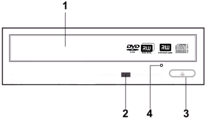 AOPEN DUW1616ARR - Panneau Avant - 1