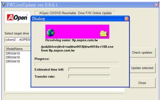 AOPEN DUW1616ARR - Installation de l'utilitaire Firmware Liveupdate - 3