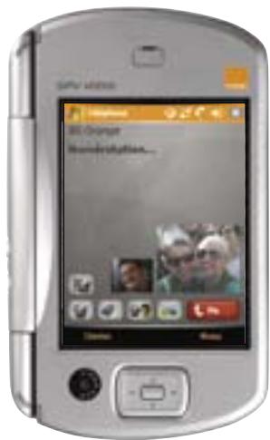 SPV M5000 - Émettre un appel en visiophonie - 1